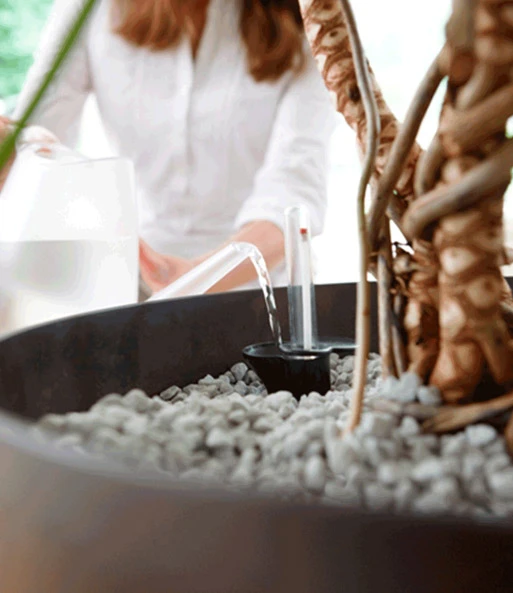 Emsa® Bloempot Casa Brilliant ø 28 Cm 'wit' 4 Emsa® Bloempot Casa Brilliant ø 28 Cm 'wit' - Afbeelding 4