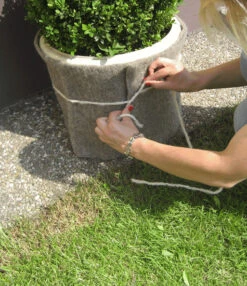 Winter Beschermingsmat Van Schapenwol 'grijs' 6 Winter Beschermingsmat Van Schapenwol 'grijs' -Bloesemseizoen 8901687640094