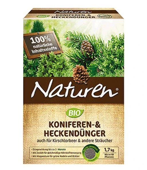 Naturen® BIO Meststof Voor Coniferen & Hagen 1 Naturen® BIO Meststof Voor Coniferen & Hagen