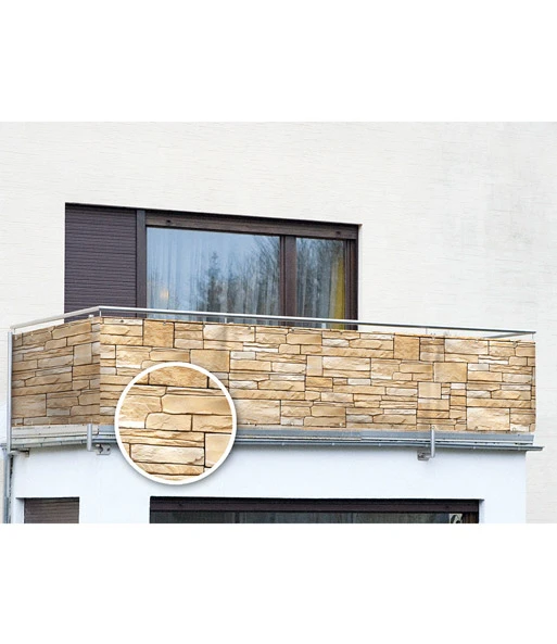 Balkon Zichtwering 'Muur' 2 Balkon Zichtwering 'Muur' - Afbeelding 2