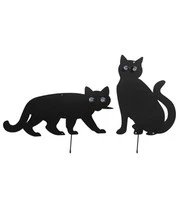 Vogelverschrikker 'Poezen' Set Van 2 3 Vogelverschrikker 'Poezen' Set Van 2 - Afbeelding 3