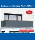 Balkon Zichtwering 'Antraciet'