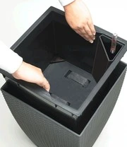 EMSA® Casa Brilliant Bloemenzuil 57 Cm Hoog 'grijs' 4 EMSA® Casa Brilliant Bloemenzuil 57 Cm Hoog 'grijs' - Afbeelding 4