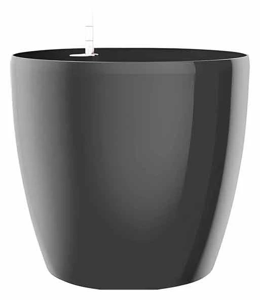 EMSA® Casa Brilliant Bloempot ø 28 Cm 'grijs' 1 EMSA® Casa Brilliant Bloempot ø 28 Cm 'grijs'